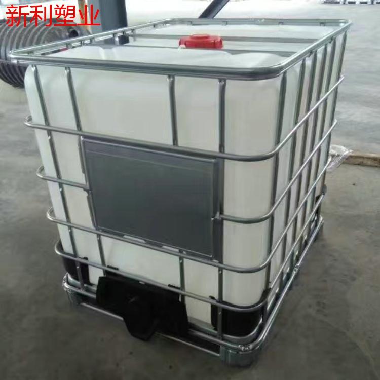 山东带架子吨桶1吨塑料桶1000L升KG塑料桶方桶