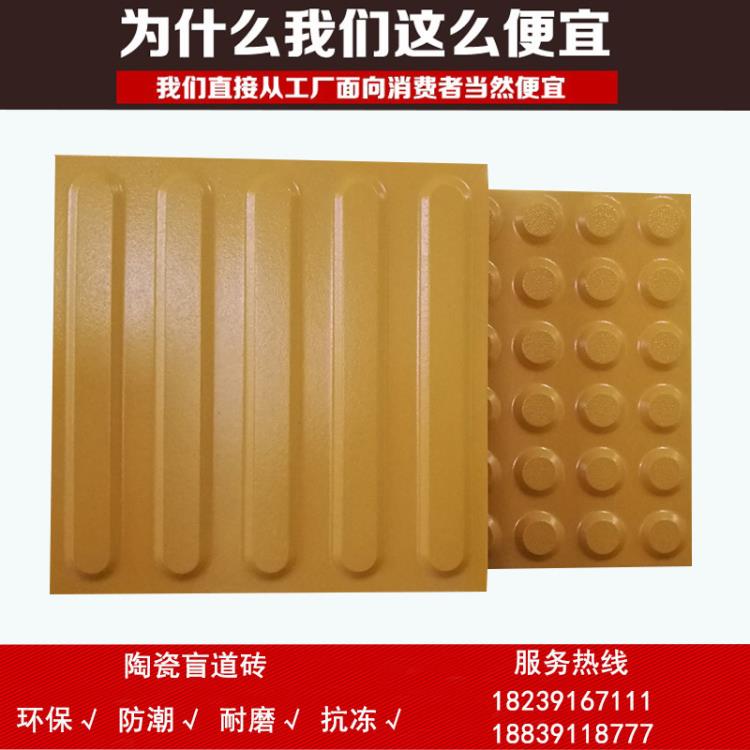 山东盲道砖 地铁建设用盲道砖找众光