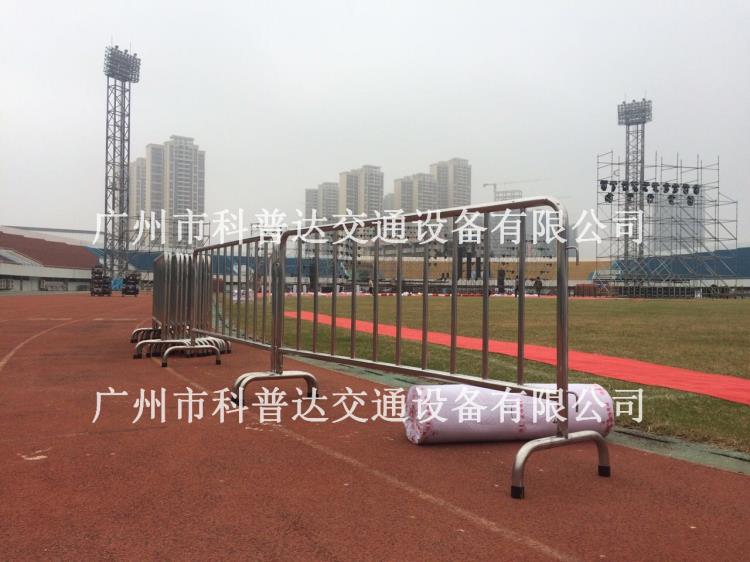 不锈钢围栏 不锈钢移动围栏 活动铁马