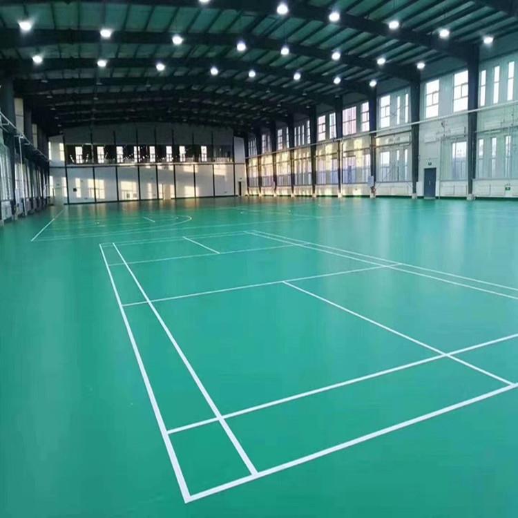 供应羽毛球塑胶运动地板 pvc羽毛球地板