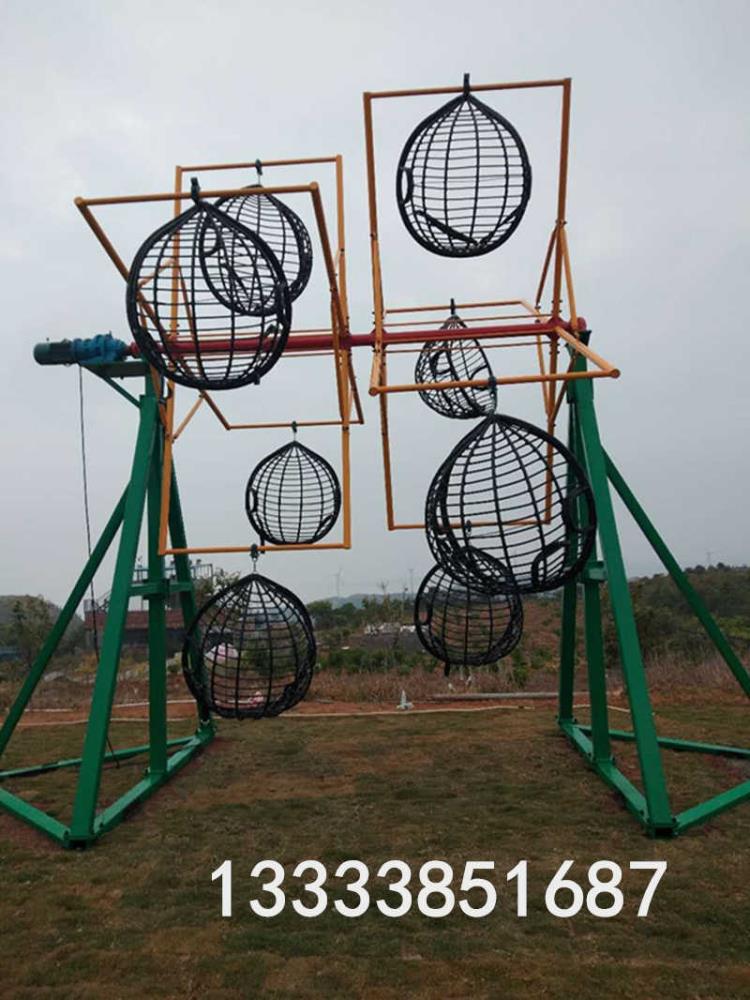 景区太空穿梭游乐设备 充气蹦蹦云厂家